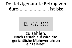 Musterabdruck