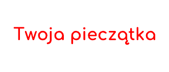 Przykładowy nadruk