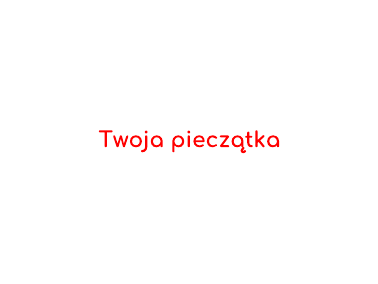 Przykładowy nadruk