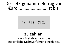 Musterabdruck