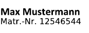 Musterabdruck
